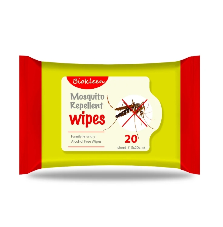Anti Mosquito Repellent Wet Wipes Safety for Baby