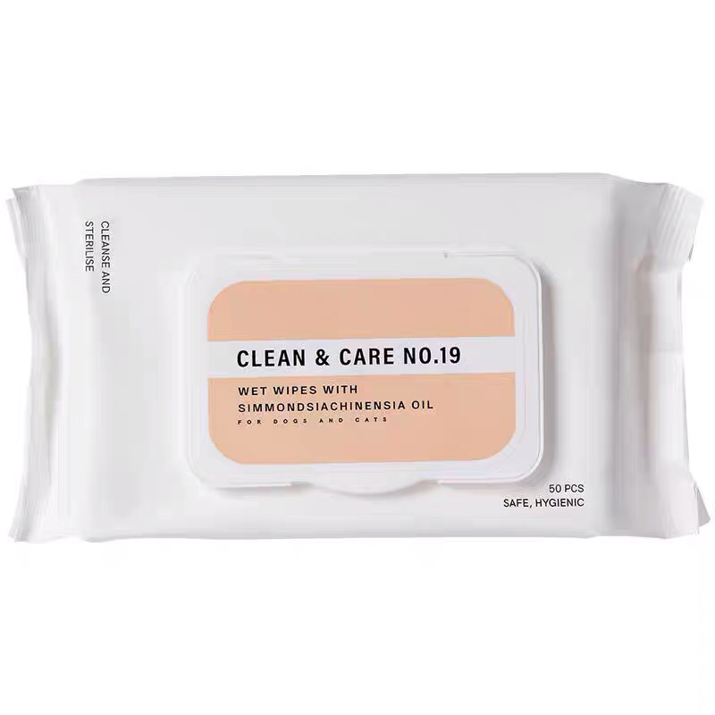 Pet Wet Wipes For Cleaning Face Finger Dog Ear Tissue Wipes